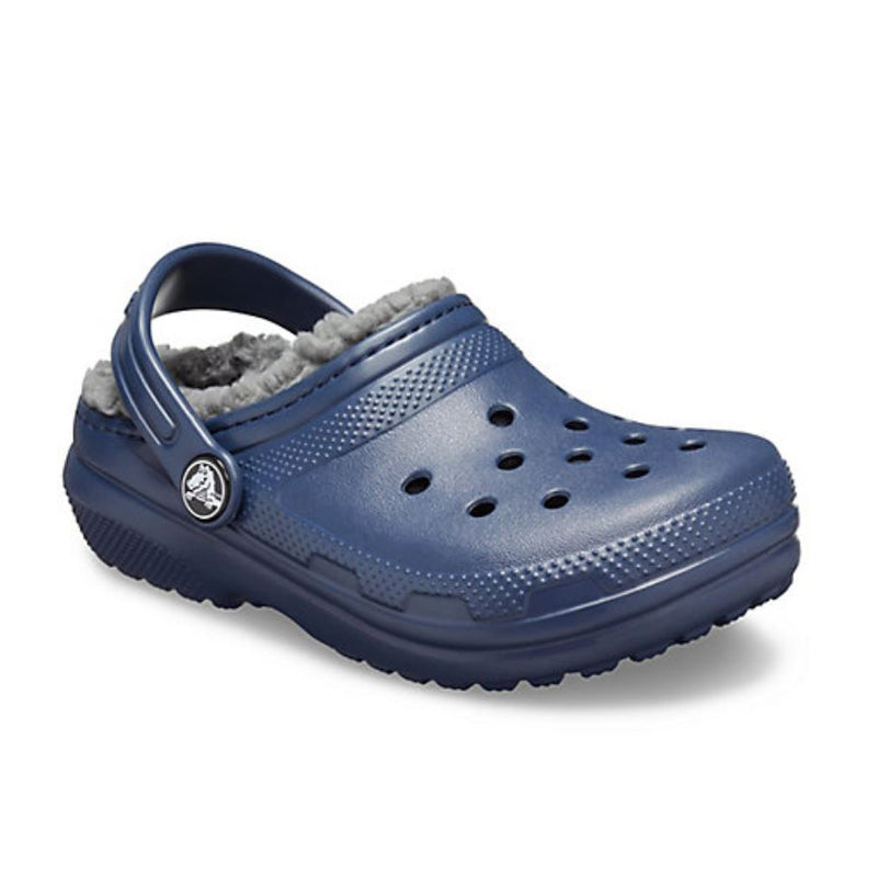 Crocs Classic Lined Navy/Grey Toddler