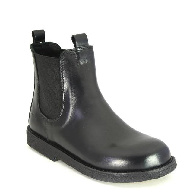 ANGULUS CHELSEA BOOT 2192 BLACK SMOOTH LEATHER