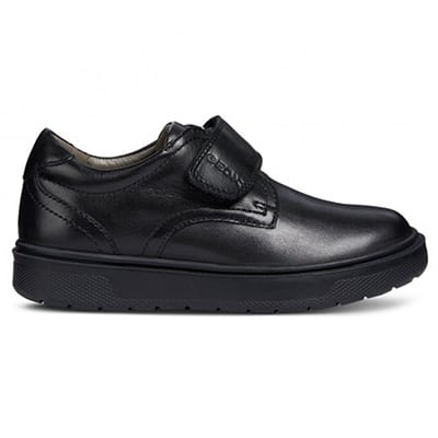 Geox Riddock Black Single Velcro Shoe