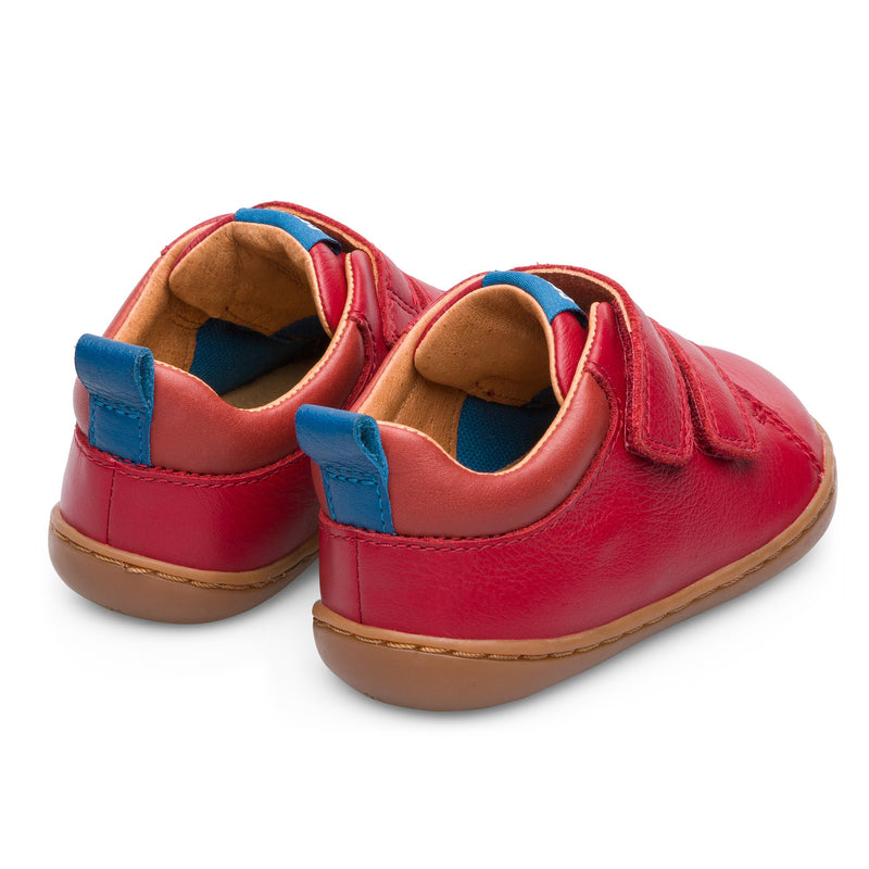 Camper Red Velcro Shoe