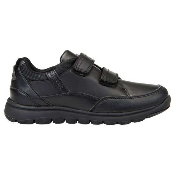 Geox Xunday Black Velcro Shoe