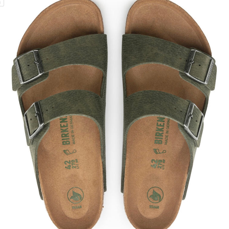 Olive birkenstocks discount