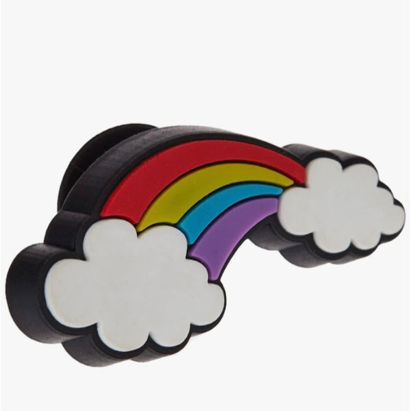 Crocs rainbow/ cloud Jibbitz charm