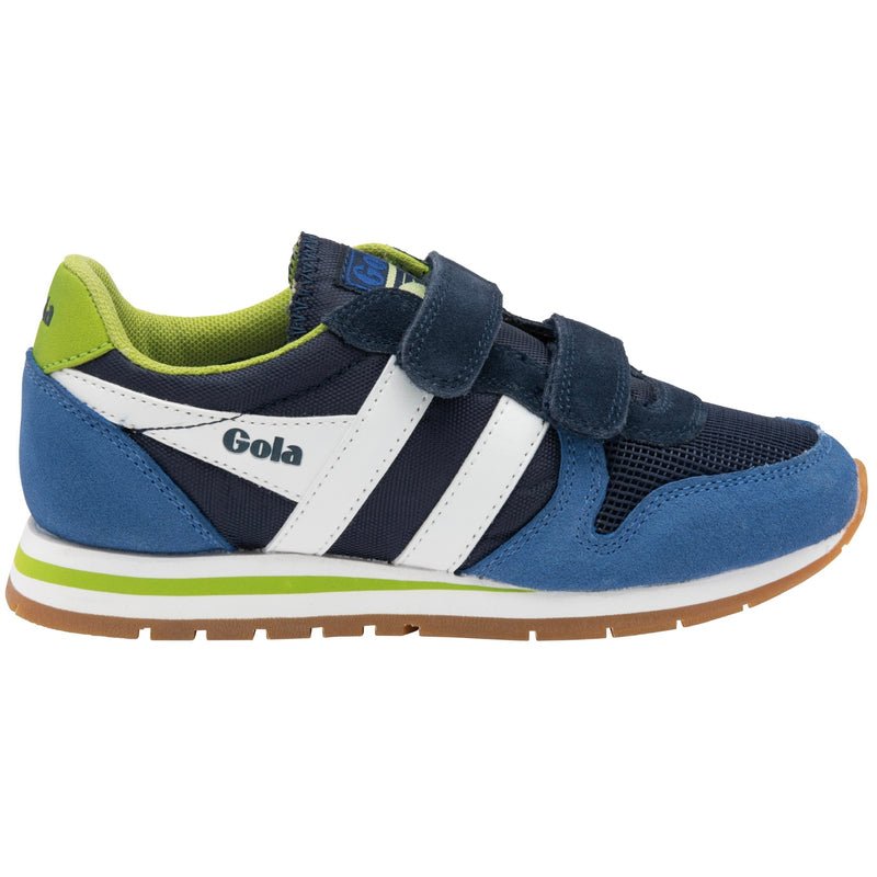 Gola Daytona strap Navy/ Sapphire/ White Kids