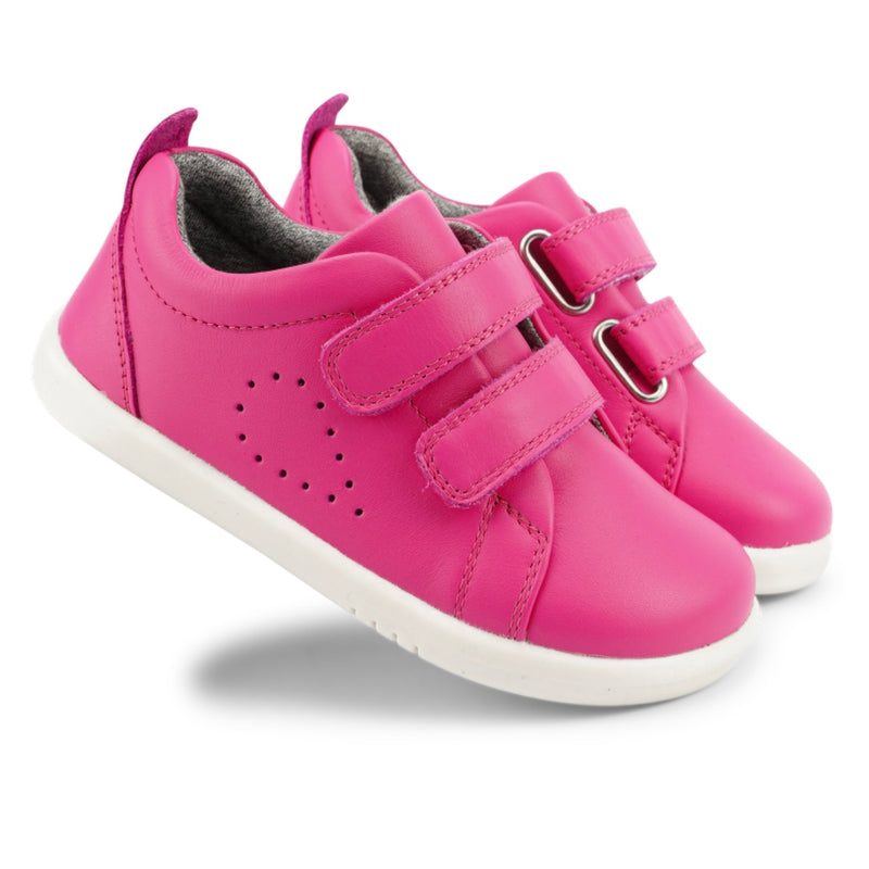 Bobux Grass Court Fuchsia IW & Kid +