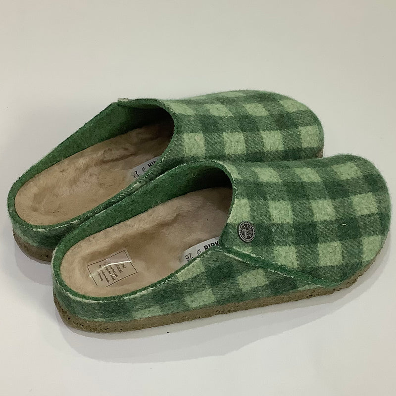 Birkenstock Zermatt Rivet Split Beryl Checked