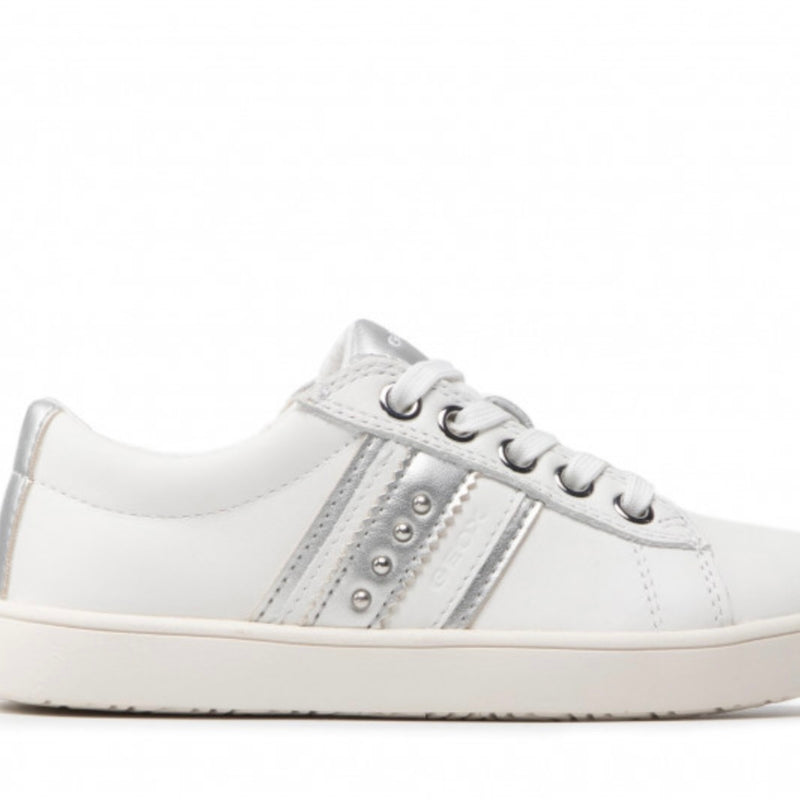 Geox Kathe white/ silver trainer