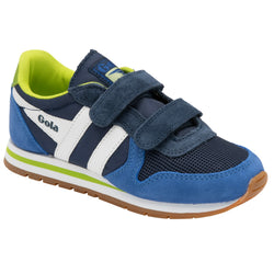 Gola Daytona strap Navy/ Sapphire/ White Kids