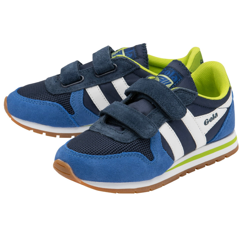 Gola Daytona strap Navy/ Sapphire/ White Kids