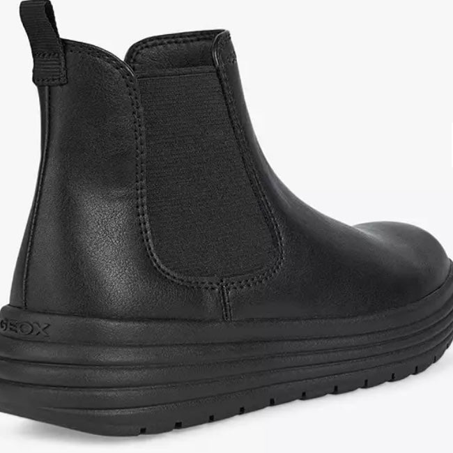 Geox Phaolae Black Ankle Boot