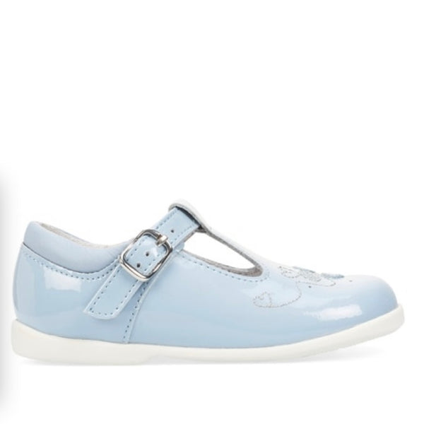 Start rite Busy Bee Pale Blue Patent