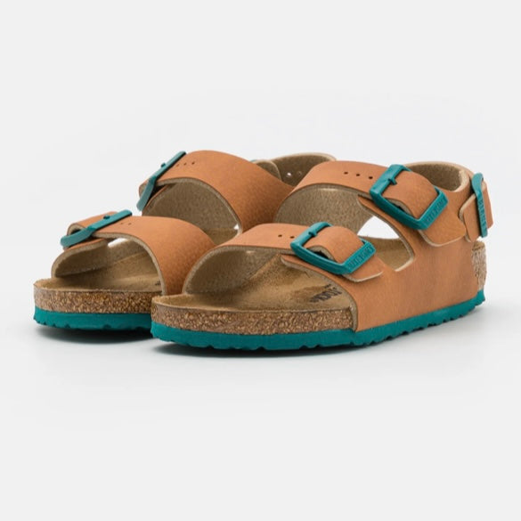 Birkenstock Milano Kinder Desert Soil Ginger Brown