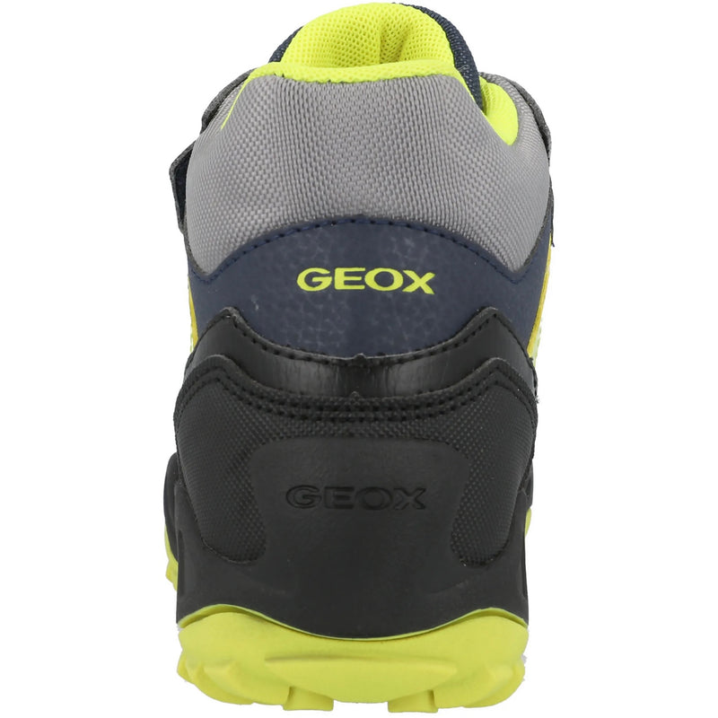 Geox savage waterproof navy & lime boot