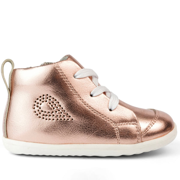 Bobux Step Up Alley- Oop Rose Gold Metallic