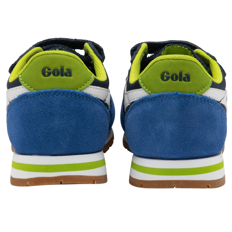 Gola Daytona strap Navy/ Sapphire/ White Kids